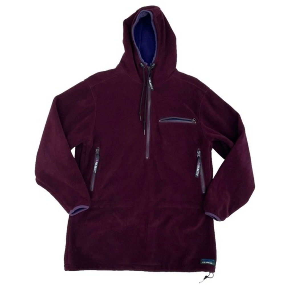 Vintage L.L. Bean Womens Fleece Pullover Polartec Jacket